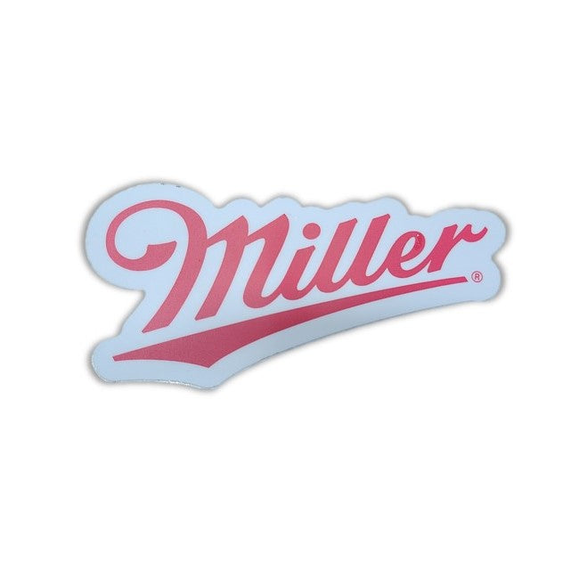 MILLER SCRIPT STICKER - SMALL