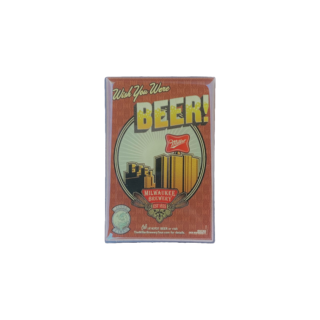 WISH YOU WERE BEER MAGNET