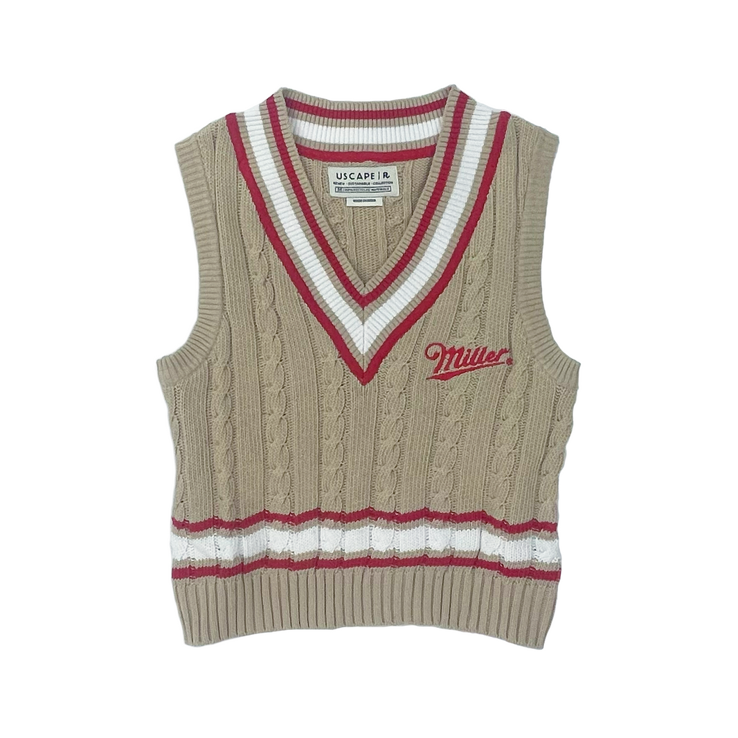 MILLER BREWING SWEATER VEST