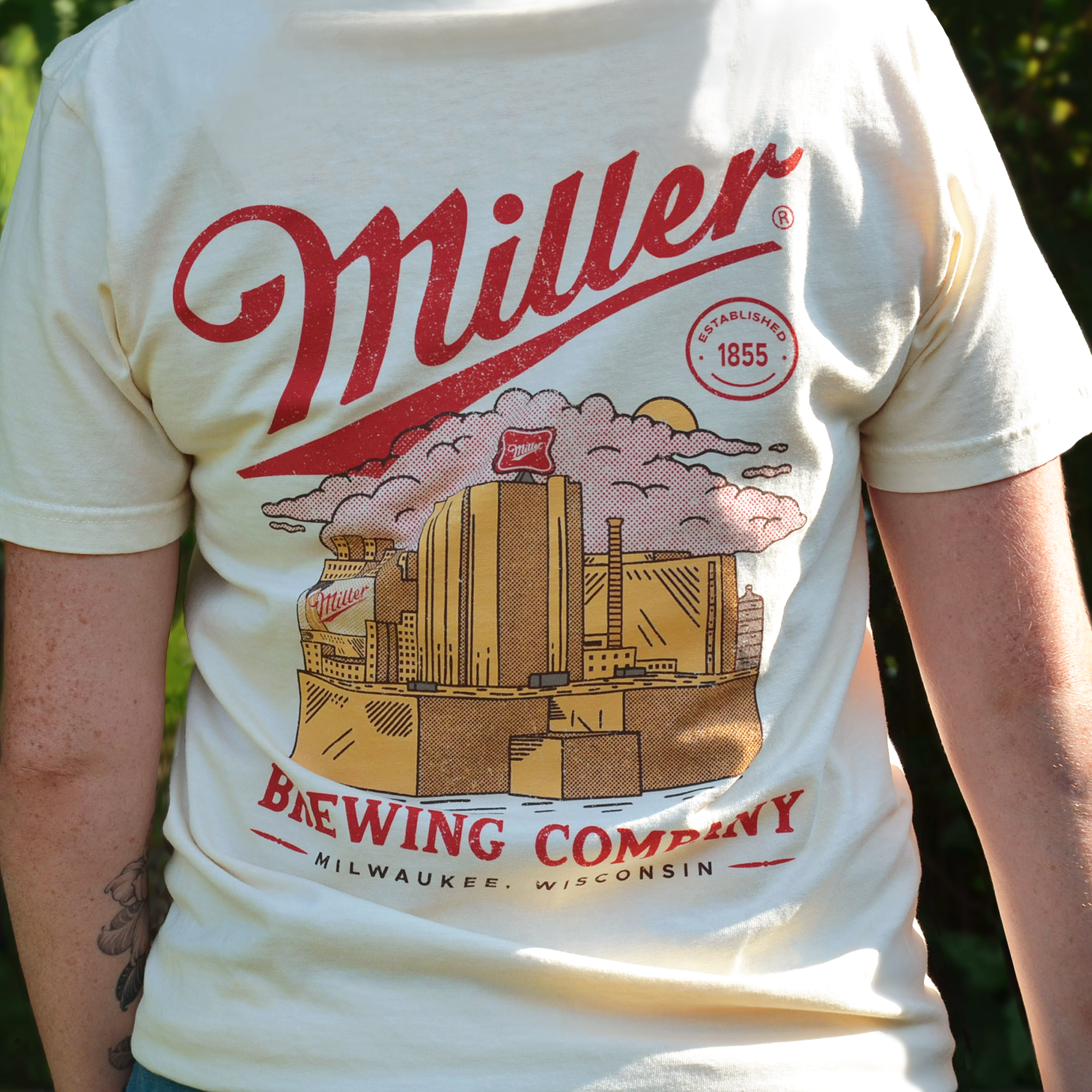 Miller Brewing Buildings Tee