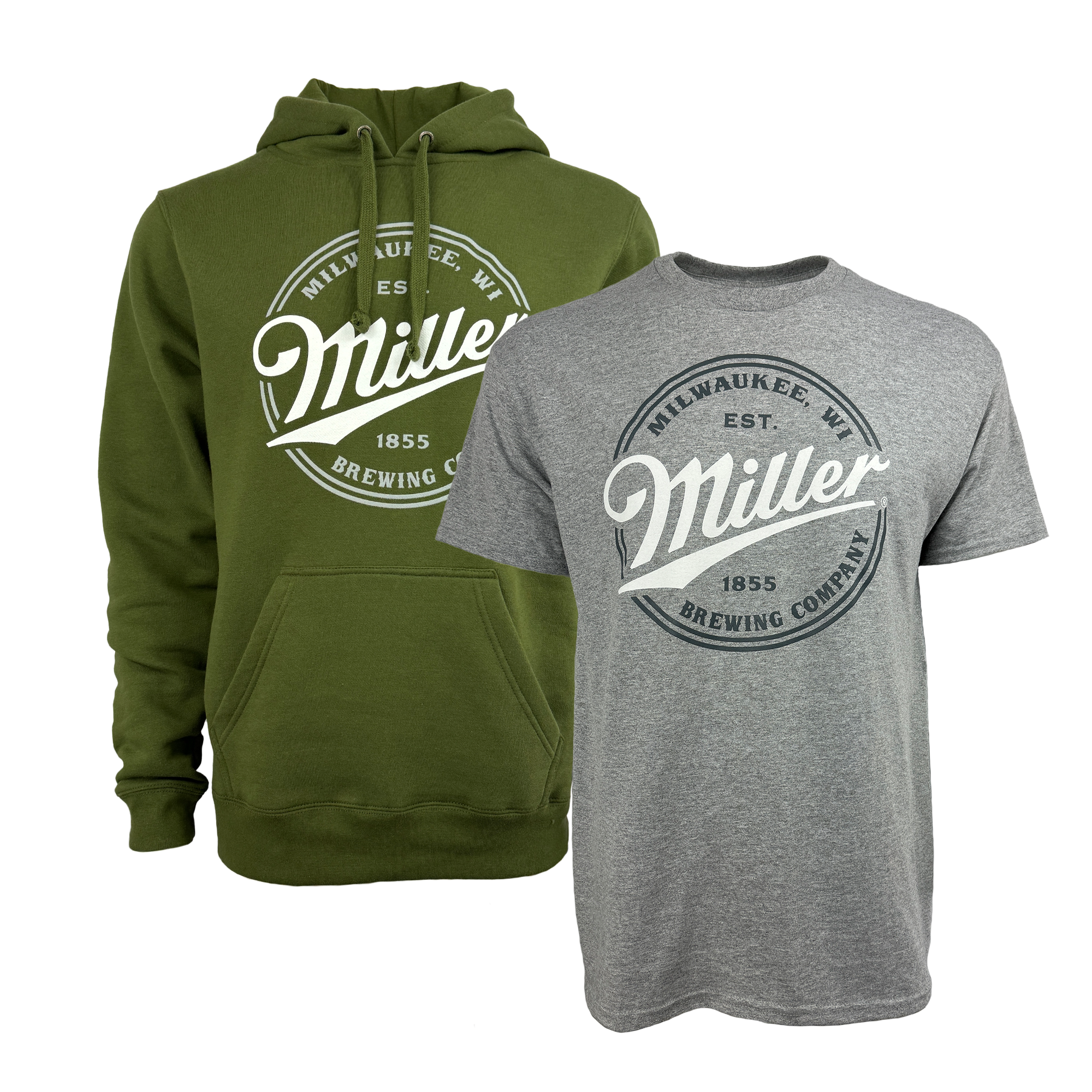 Miller lite best sale crew neck sweatshirt