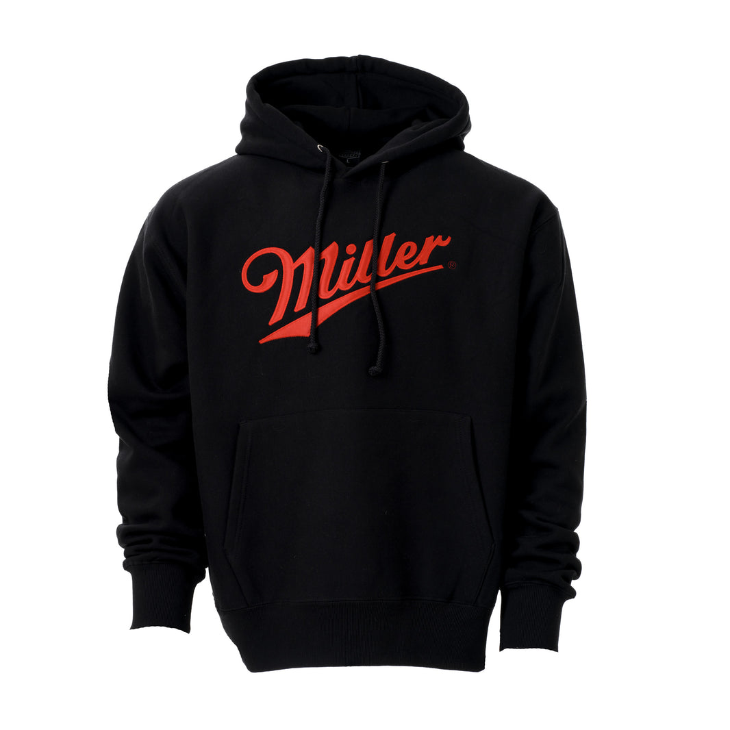 MILLER HEAVYWEIGHT RED SCRIPT HOODIE