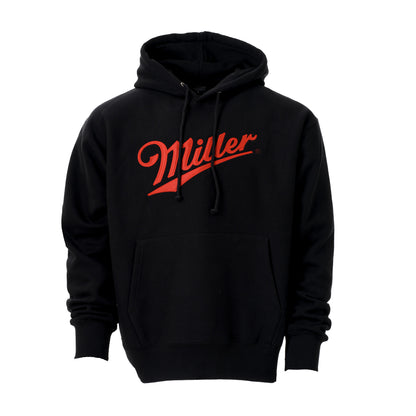 MILLER HEAVYWEIGHT RED SCRIPT HOODIE