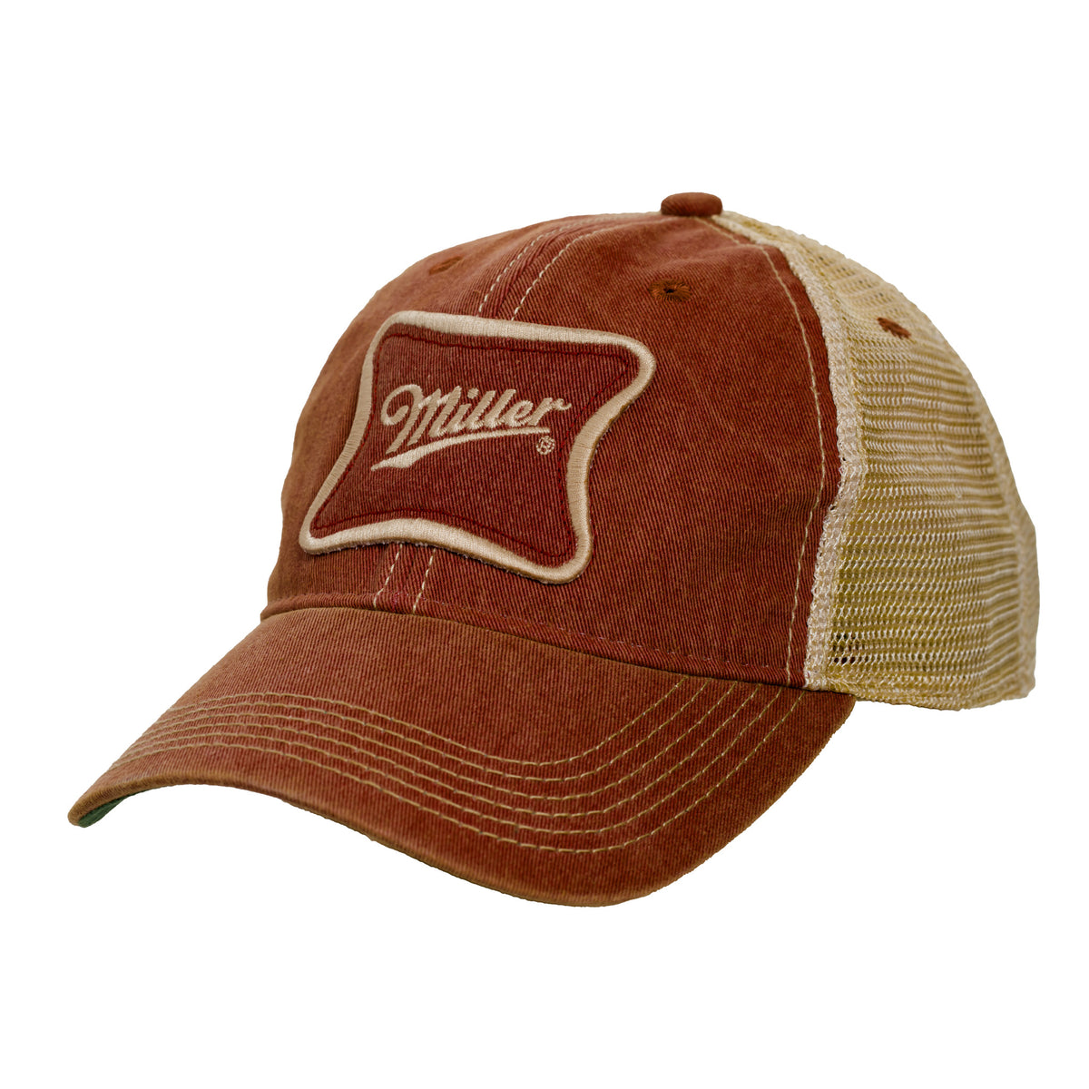 MILLER RED TRUCKER HAT