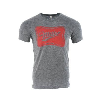 MILLER GRAY SOFT CROSS TEE